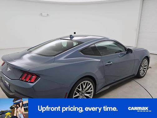 Blue 2024 Ford Mustang Ecoboost Premium