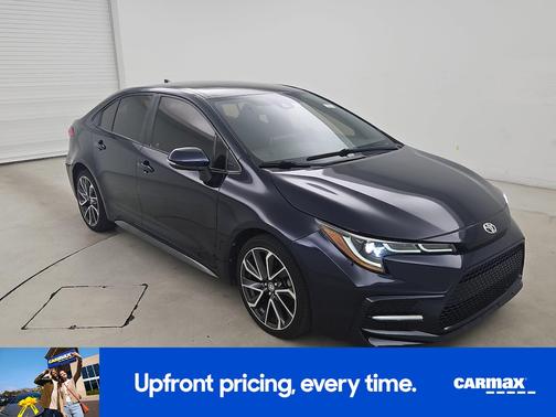 Blue 2020 Toyota Corolla SE