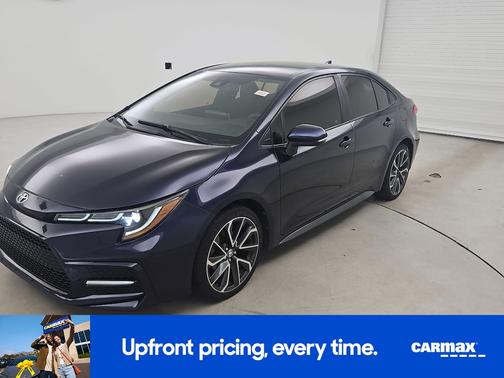 Blue 2020 Toyota Corolla SE