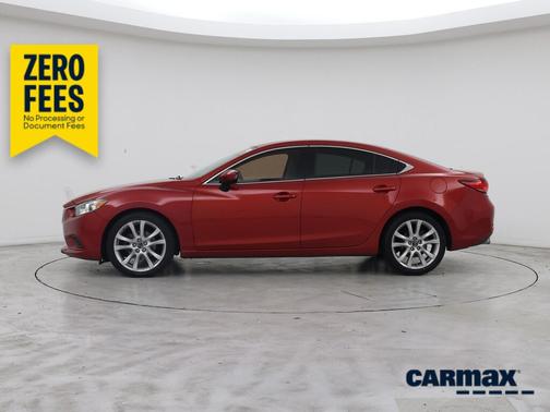 Red 2016 Mazda Mazda6 I Touring