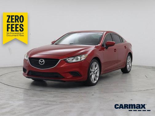 Red 2016 Mazda Mazda6 I Touring