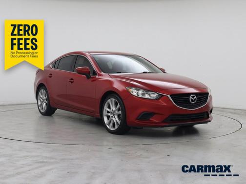 Red 2016 Mazda Mazda6 I Touring