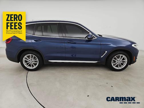 Blue 2021 BMW X3 sDrive30i