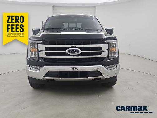 Blue 2021 Ford F-150 Lariat