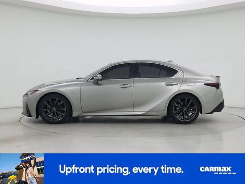Gray 2022 Lexus IS 350 F-Sport