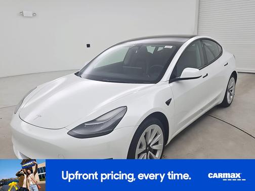 White 2023 Tesla Model 3