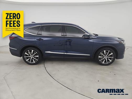 Blue 2025 Acura MDX Technology