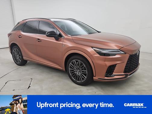 Orange 2023 Lexus RX 500h F-Sport Performance