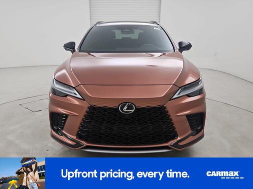 Orange 2023 Lexus RX 500h F-Sport Performance