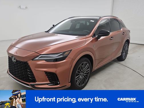 Orange 2023 Lexus RX 500h F-Sport Performance
