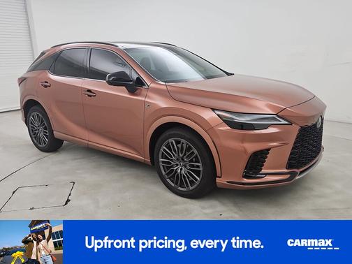 Orange 2023 Lexus RX 500h F-Sport Performance