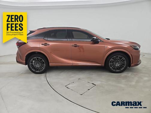 Orange 2023 Lexus RX 500h F-Sport Performance