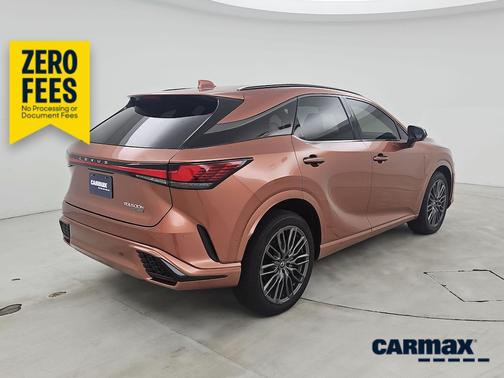 Orange 2023 Lexus RX 500h F-Sport Performance