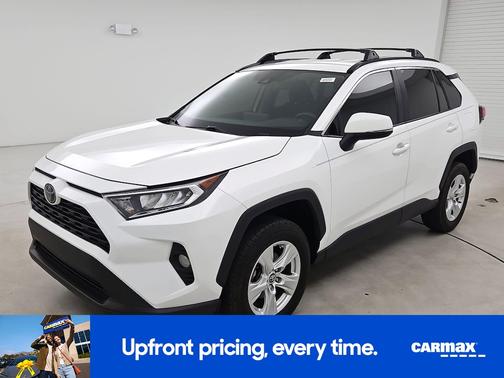 White 2021 Toyota RAV4 XLE