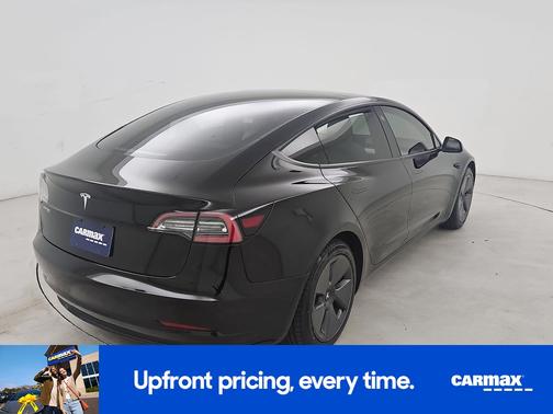 Black 2022 Tesla Model 3