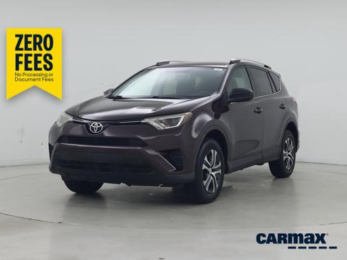 Burgundy 2016 Toyota RAV4 LE