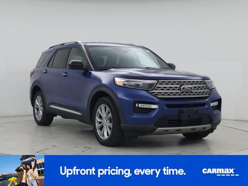 Blue 2023 Ford Explorer Limited