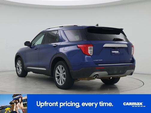 Blue 2023 Ford Explorer Limited
