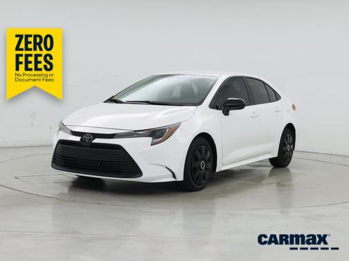 White 2024 Toyota Corolla LE