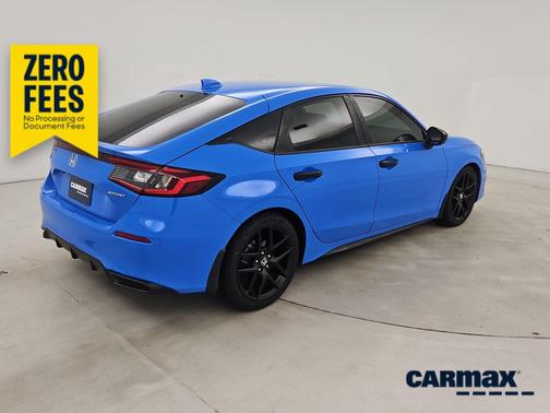 Blue 2023 Honda Civic Sport