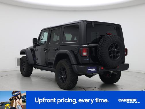 Black 2025 Jeep Wrangler 4xe Willy's
