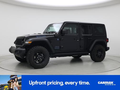 Black 2025 Jeep Wrangler 4xe Willy's