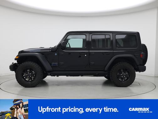 Black 2025 Jeep Wrangler 4xe Willy's