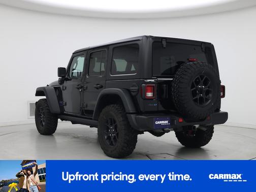 Black 2025 Jeep Wrangler 4xe Willy's