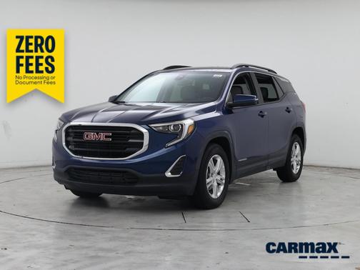 Blue 2020 GMC Terrain SLE
