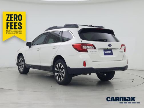 White 2017 Subaru Outback 2.5I Limited