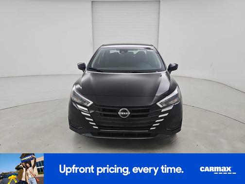 Black 2025 Nissan Versa SV