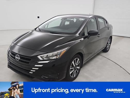 Black 2025 Nissan Versa SV