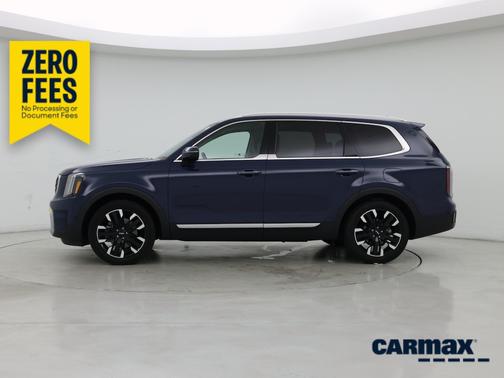Blue 2024 Kia Telluride SX