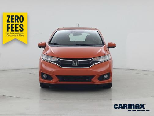 Orange 2018 Honda Fit EX-L