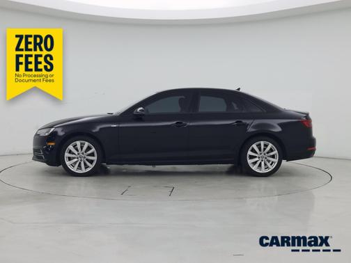 Black 2018 Audi A4 Premium