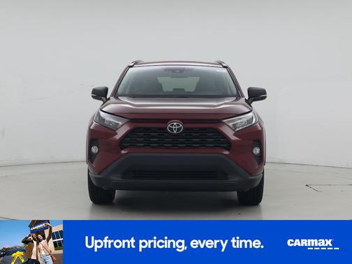 Red 2021 Toyota RAV4 XLE Premium