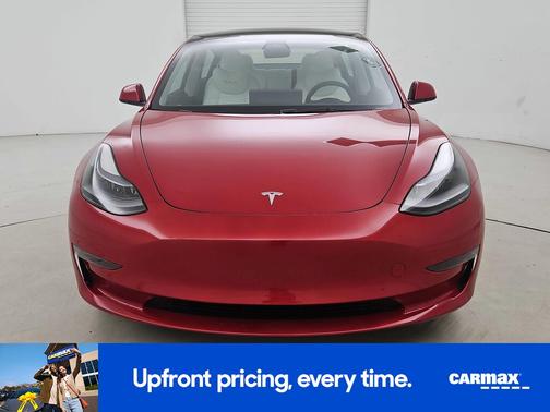Red 2023 Tesla Model 3