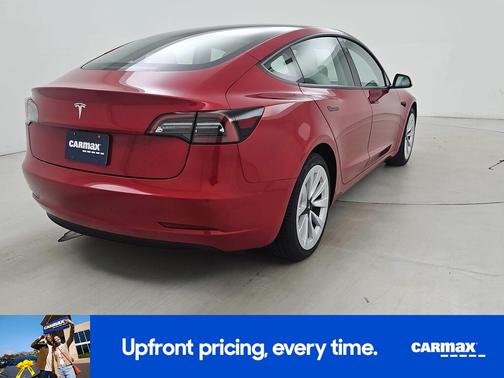 Red 2023 Tesla Model 3