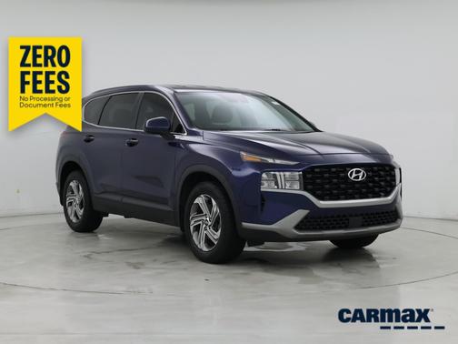 Blue 2021 Hyundai SANTA FE SE