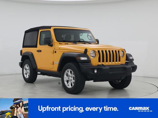 Orange 2021 Jeep Wrangler Islander
