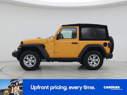 Orange 2021 Jeep Wrangler Islander