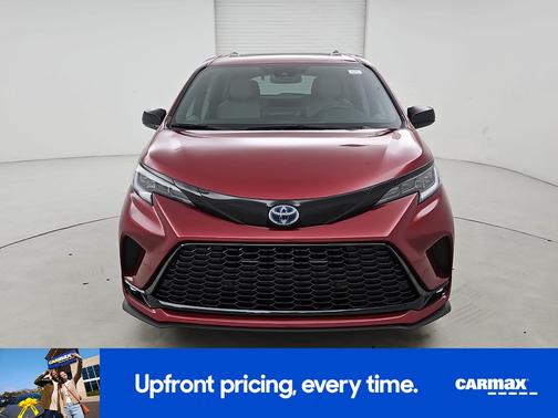 Red 2025 Toyota Sienna XSE