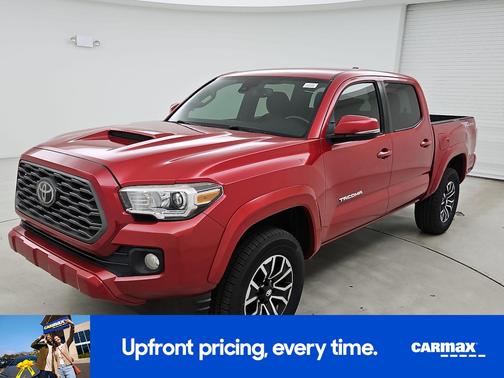 Red 2021 Toyota Tacoma TRD Sport