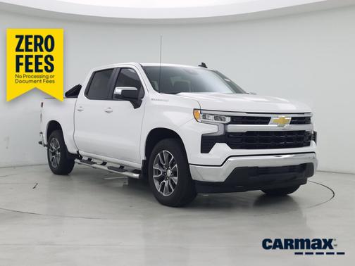White 2025 Chevrolet Silverado 1500 LT