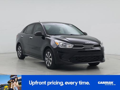 Black 2022 Kia Rio S