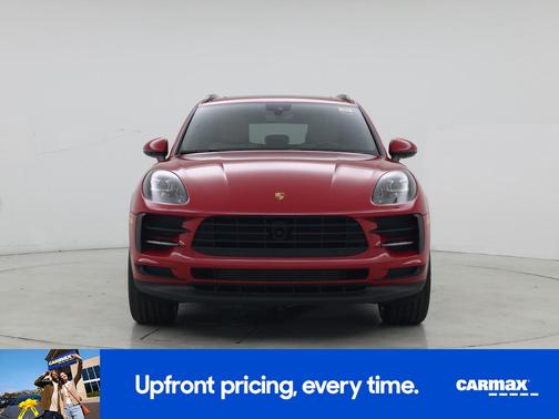 Red 2020 Porsche Macan