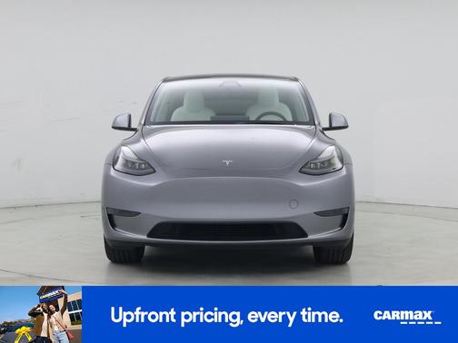 Silver 2025 Tesla Model Y Long Range