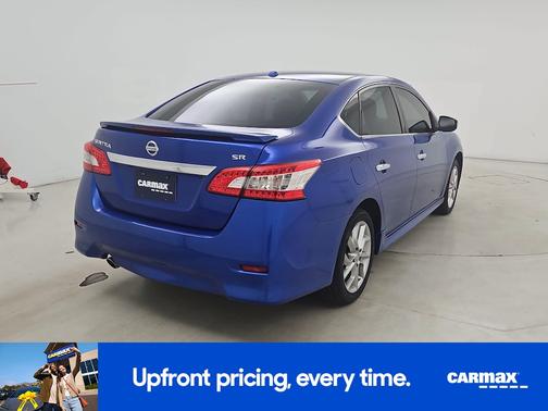Blue 2015 Nissan Sentra SR