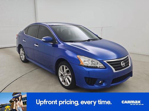 Blue 2015 Nissan Sentra SR