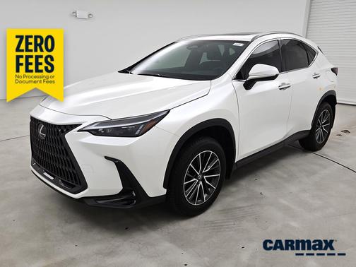 White 2024 Lexus NX 250